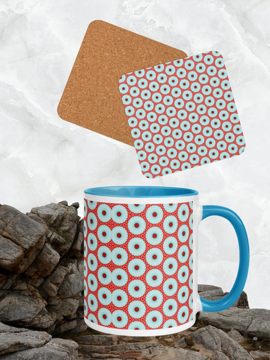 Dotty Delight Mug & Coaster Set