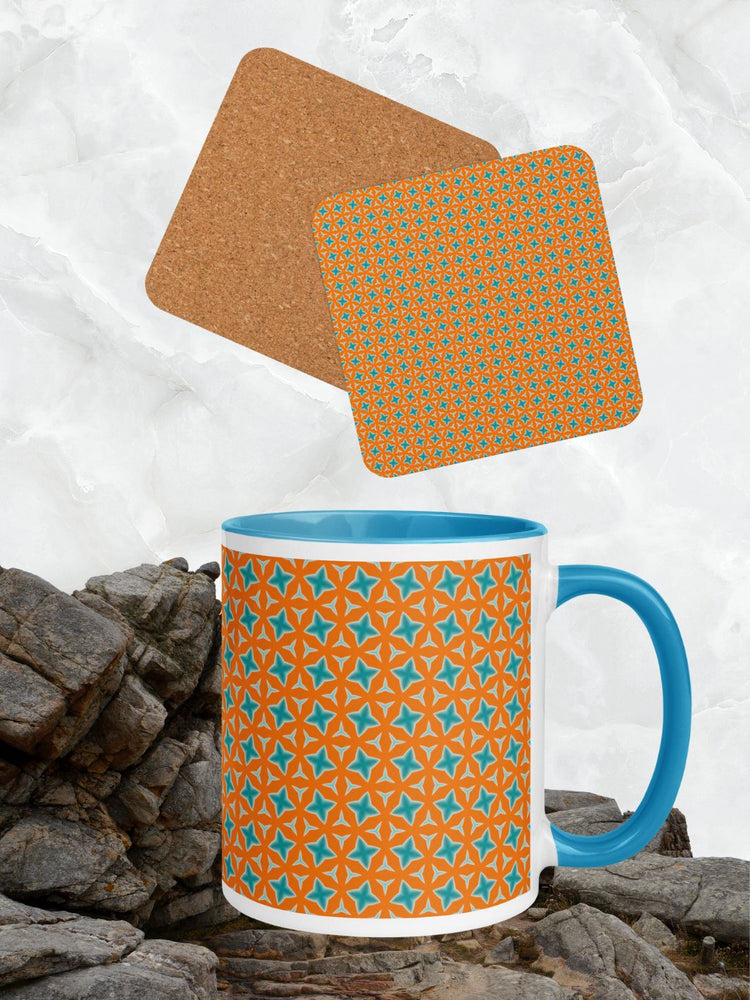 Ocean Sunset Mug & Coaster Set