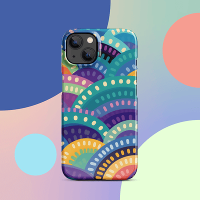 Tribal Rainbows II Snap case for iPhone® at Design Dose