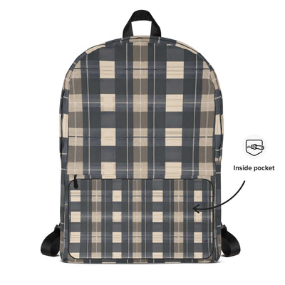 Urban Plaid Backpack at Design Dose