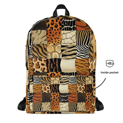 Jungle Print Backpack at Design Dose