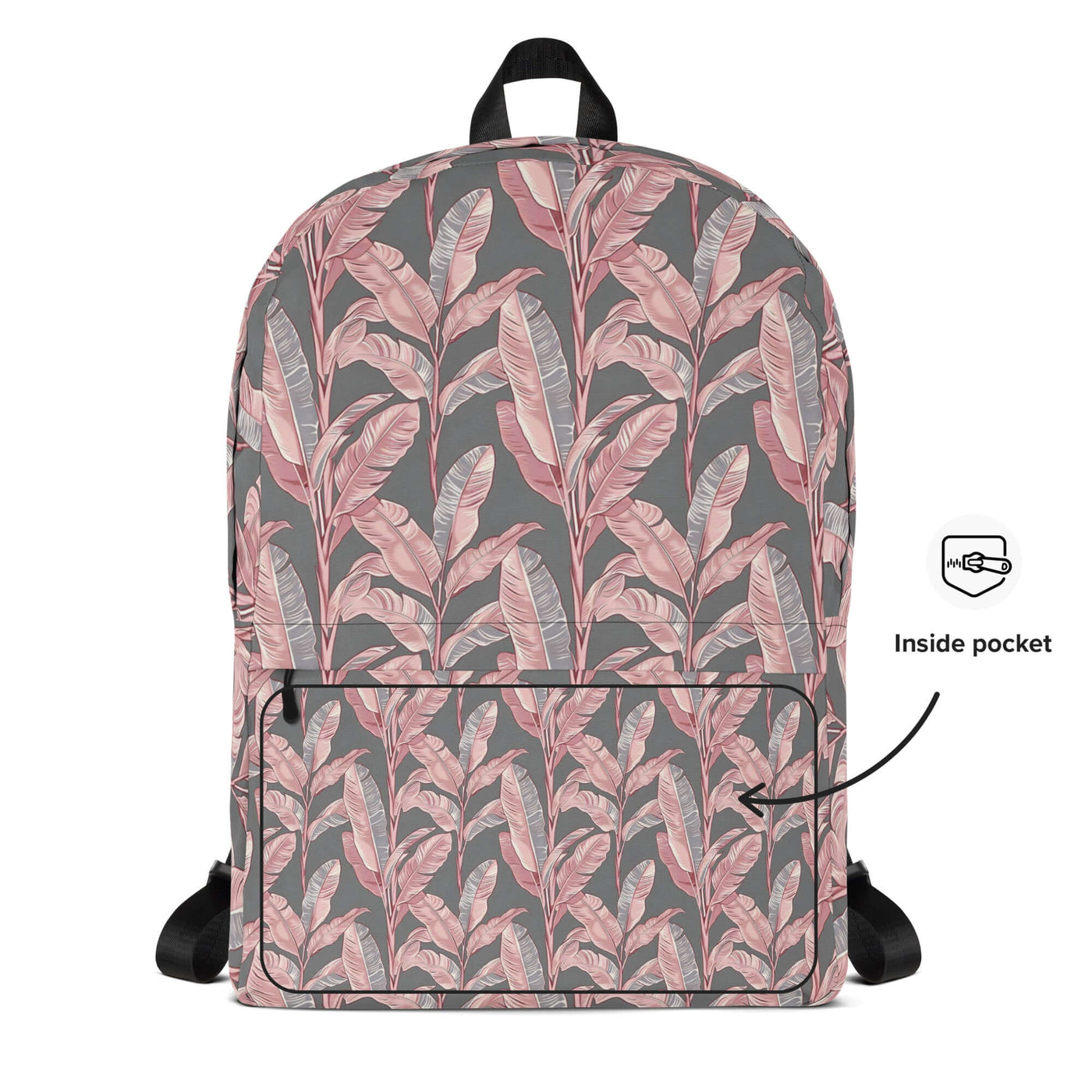 Pink Flora Backpack at Design Dose