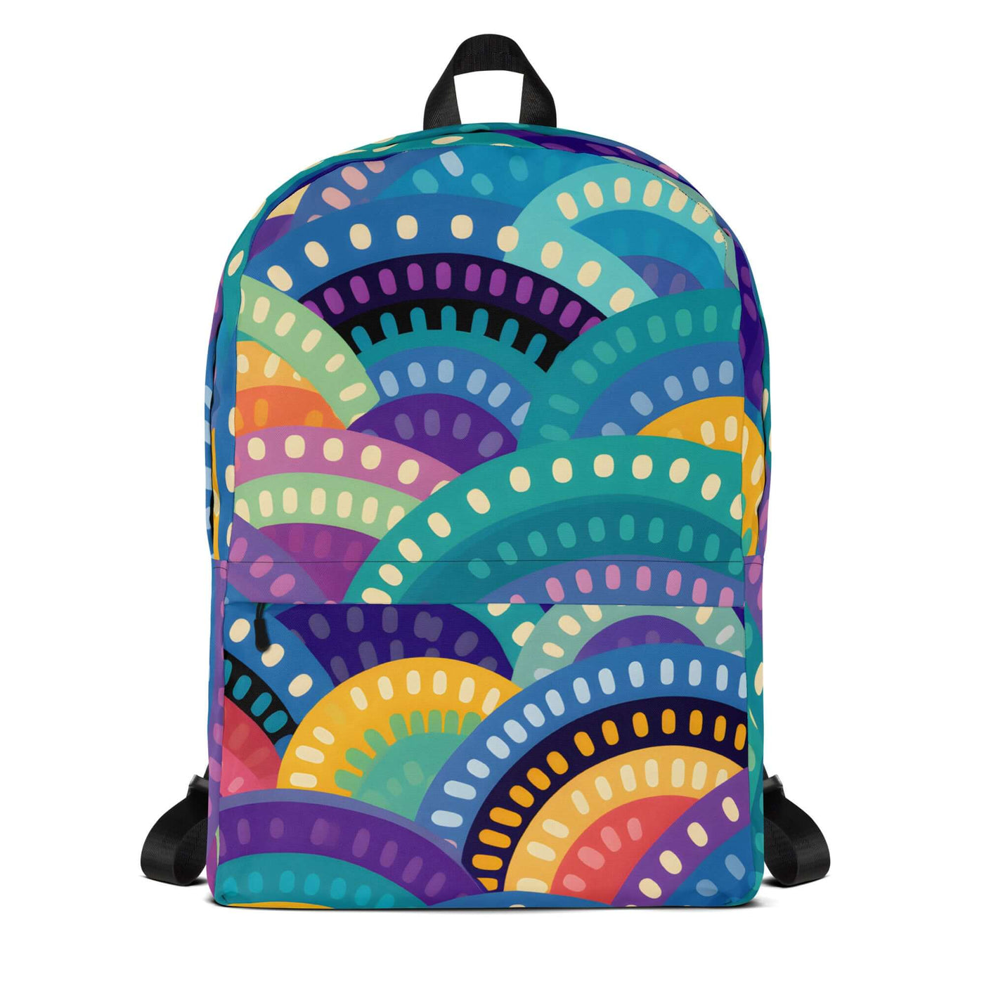 Tribal Rainbows II Backpack at Design Dose