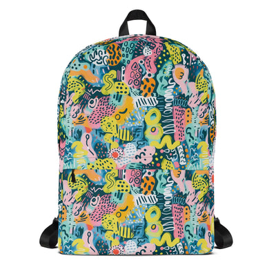 Doodle Fiesta Backpack at Design Dose