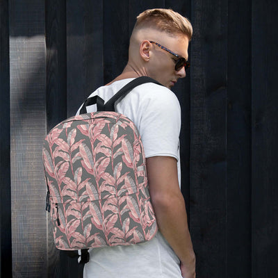 Pink Flora Backpack at Design Dose