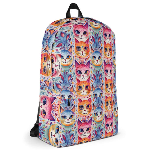 Boho Cats Backpack at Design Dose