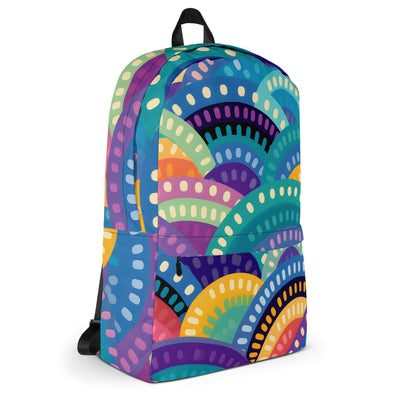 Tribal Rainbows II Backpack at Design Dose