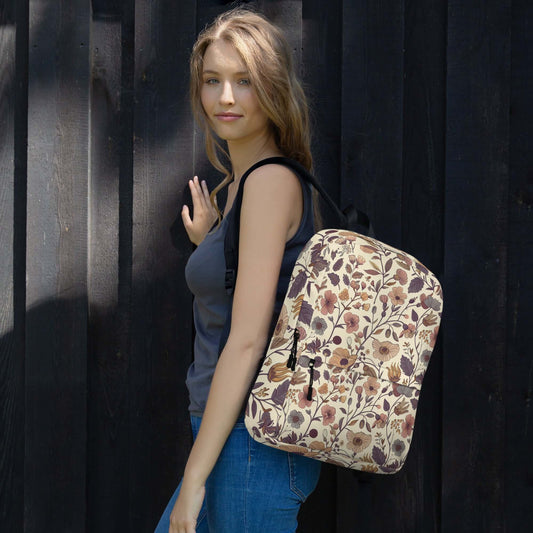 Vintage Flora Backpack at Design Dose