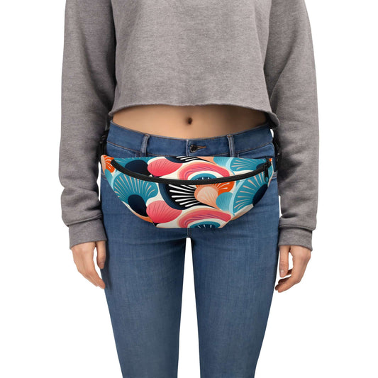 Abstract Seashells Fanny Pack at Design Dose