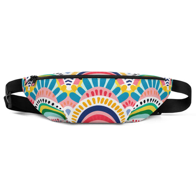 Tribal Rainbows I Fanny Pack at Design Dose