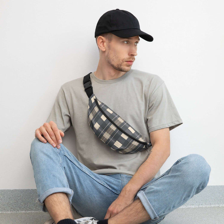 Urban Plaid Fanny Pack at Design Dose