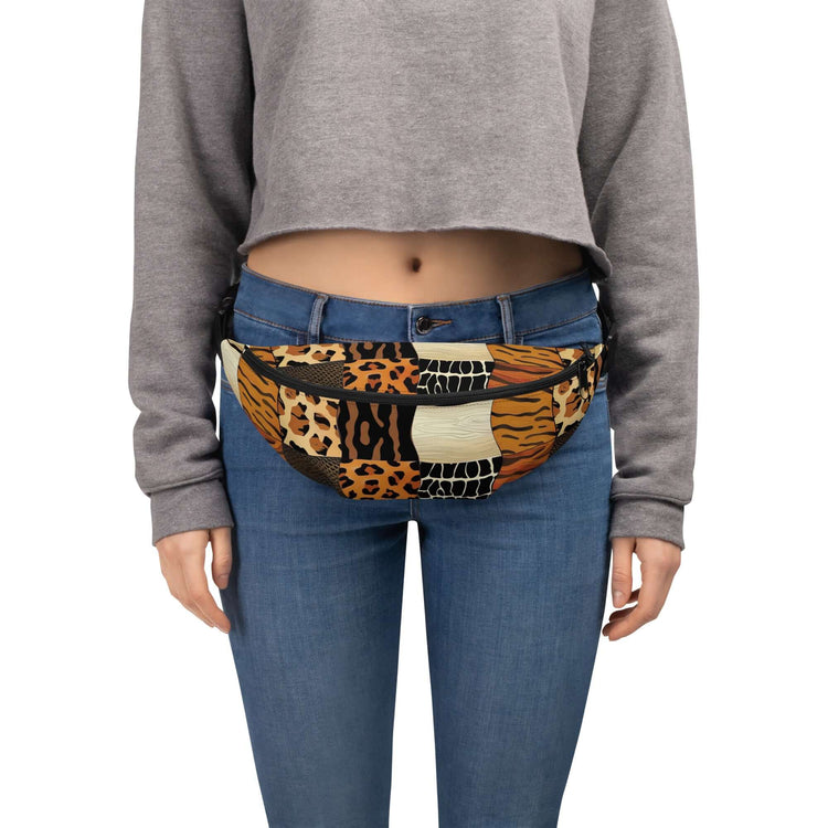 Jungle Print Fanny Pack at Design Dose