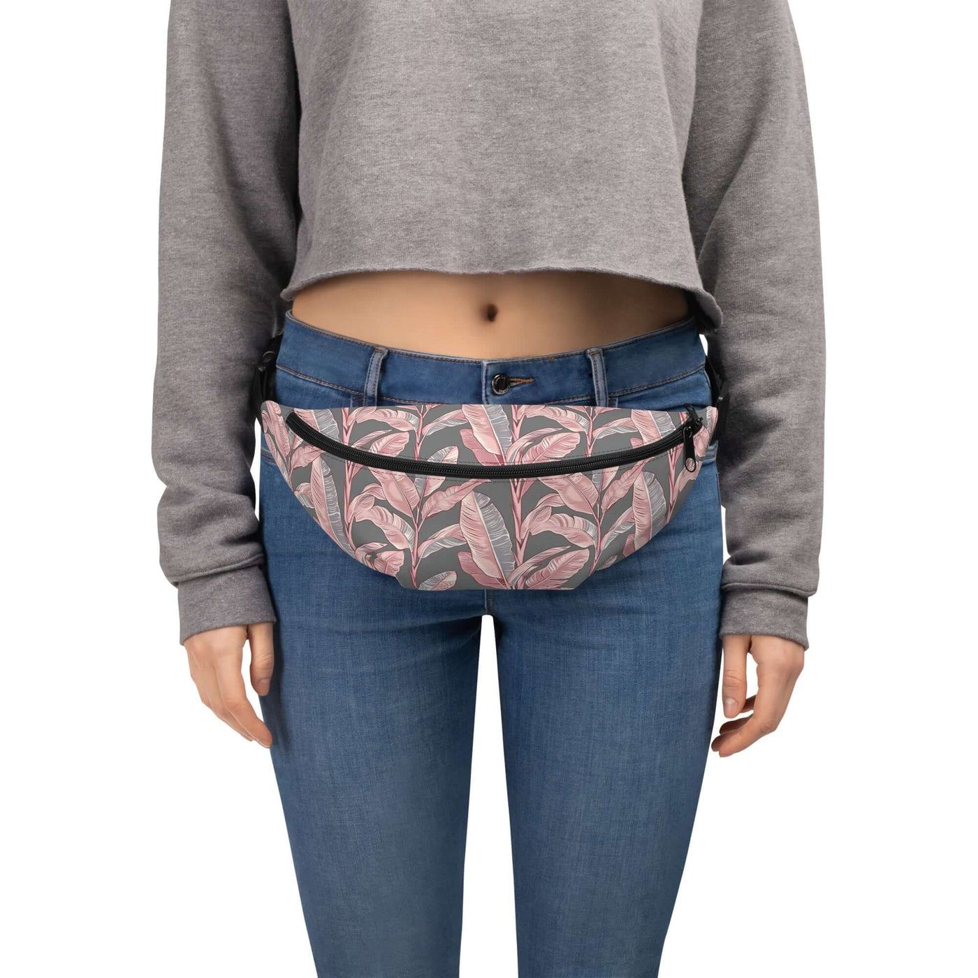 Pink Flora Fanny Pack at Design Dose