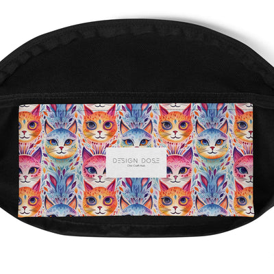 Boho Cats Fanny Pack at Design Dose