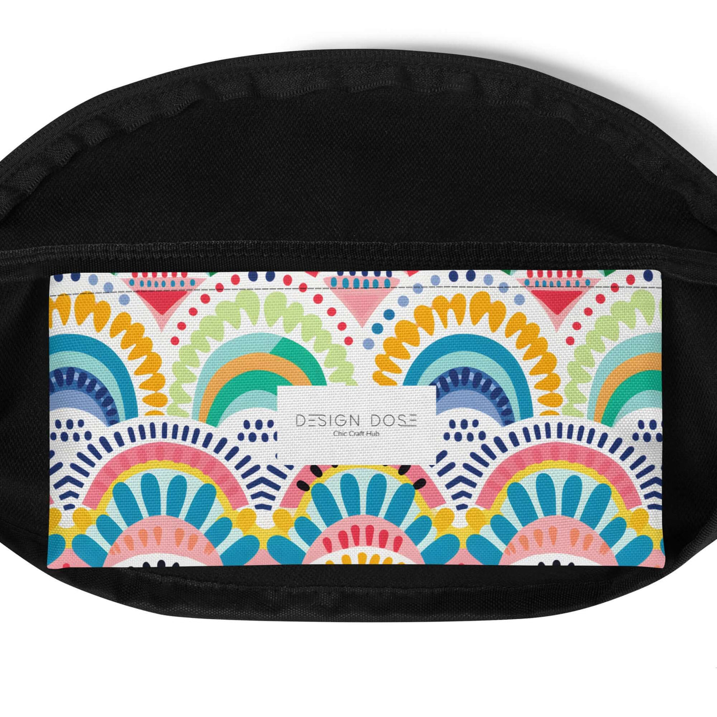 Tribal Rainbows I Fanny Pack at Design Dose