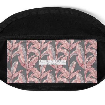 Pink Flora Fanny Pack at Design Dose