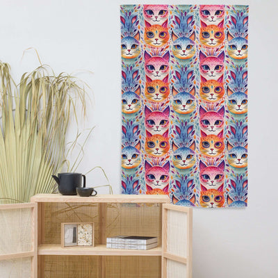 Boho Cats Flag at Design Dose