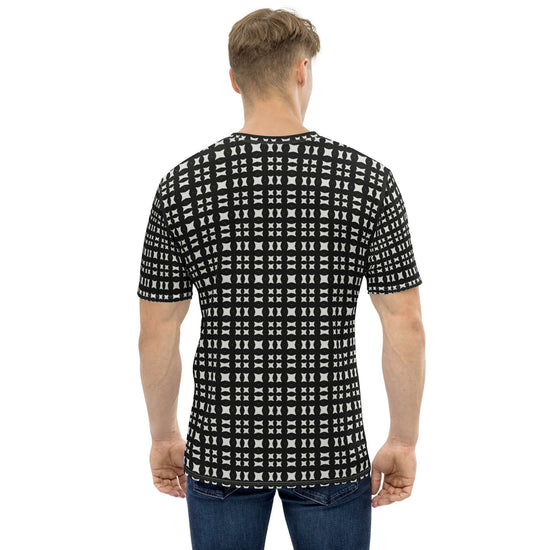 Timeless Tartan Men's T-Shirt - Trendy & Comfy at Design Dose