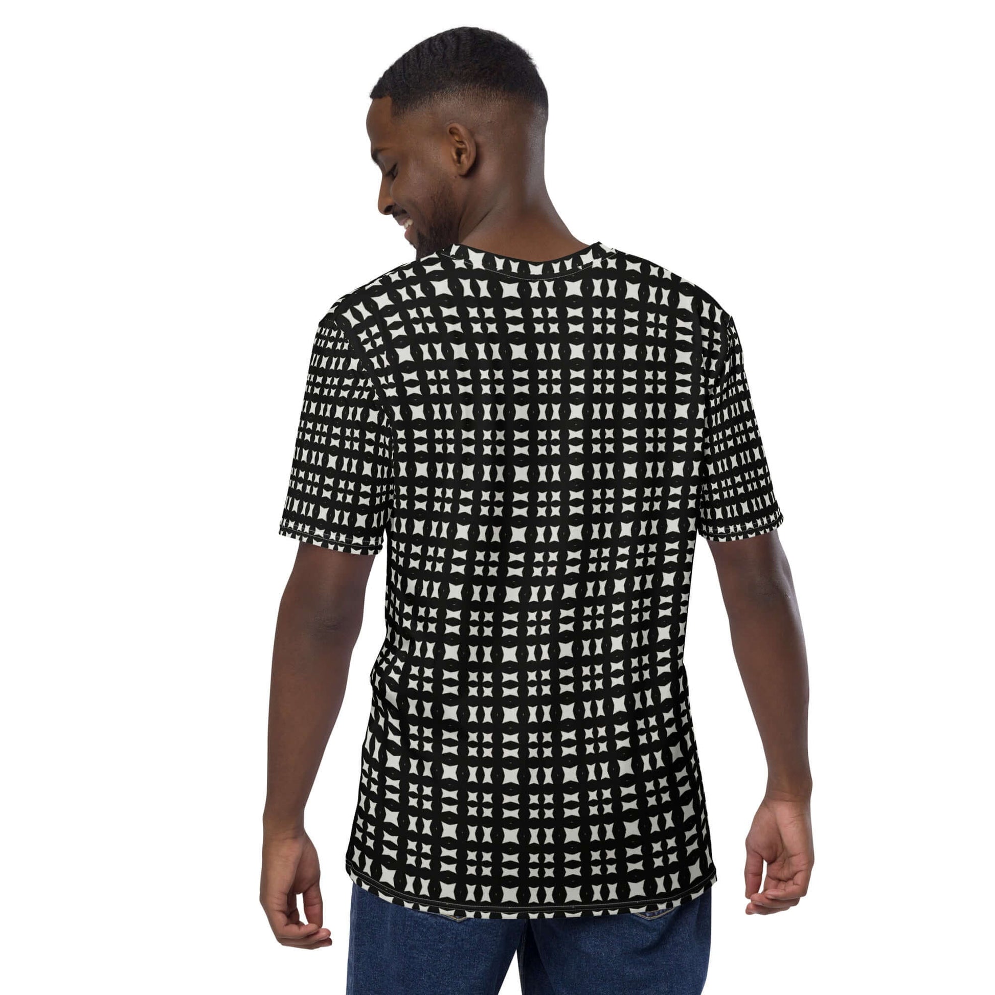 Timeless Tartan Men's T-Shirt - Trendy & Comfy at Design Dose