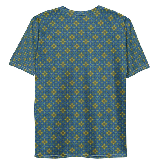 Sunny Squares Men's T-Shirt | Comfy & Trendy Print at Design Dose