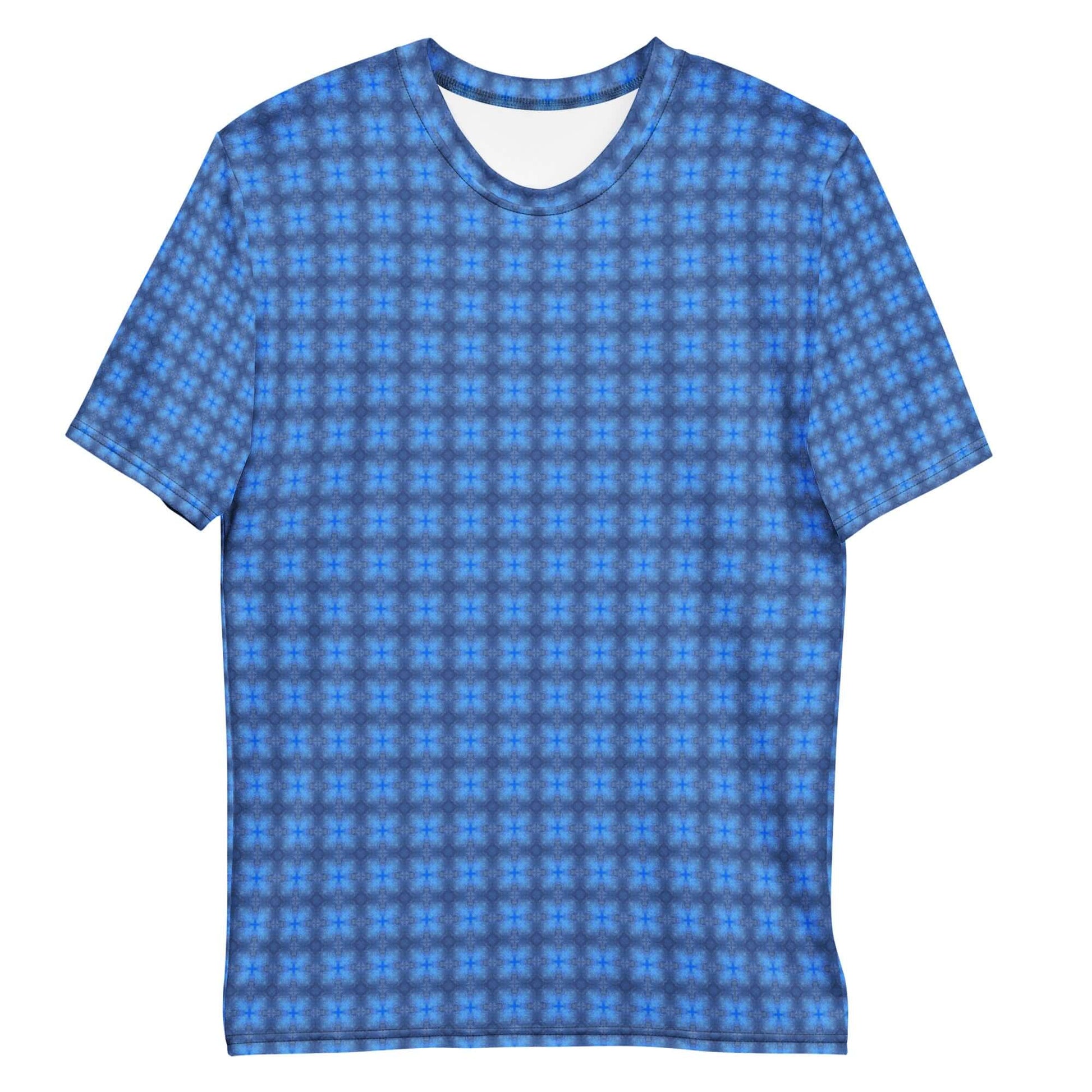 Indigo Whirl Men's T-Shirt - Bold, Comfy & Trendy at Design Dose