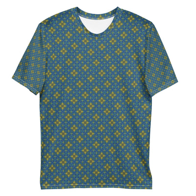 Sunny Squares Men's T-Shirt | Comfy & Trendy Print at Design Dose