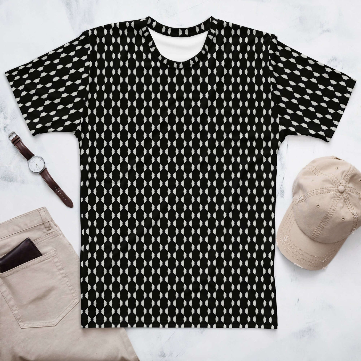 Dot Matrix Men's T-shirt | Comfy & Trendy Print at Design Dose