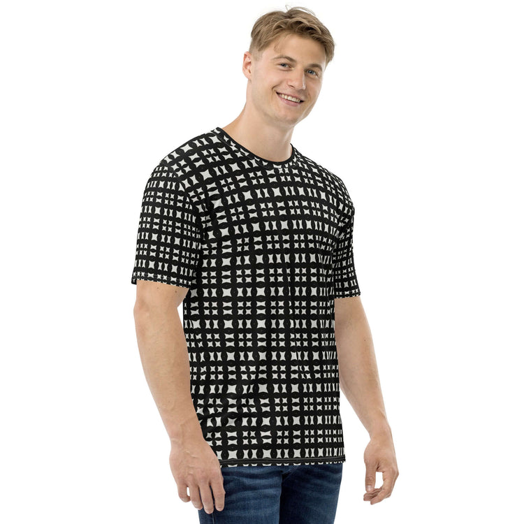 Timeless Tartan Men's T-Shirt - Trendy & Comfy at Design Dose