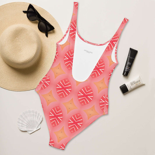 Inner Calm One-Piece Swimsuit - Stylish & Comfortable at Design Dose