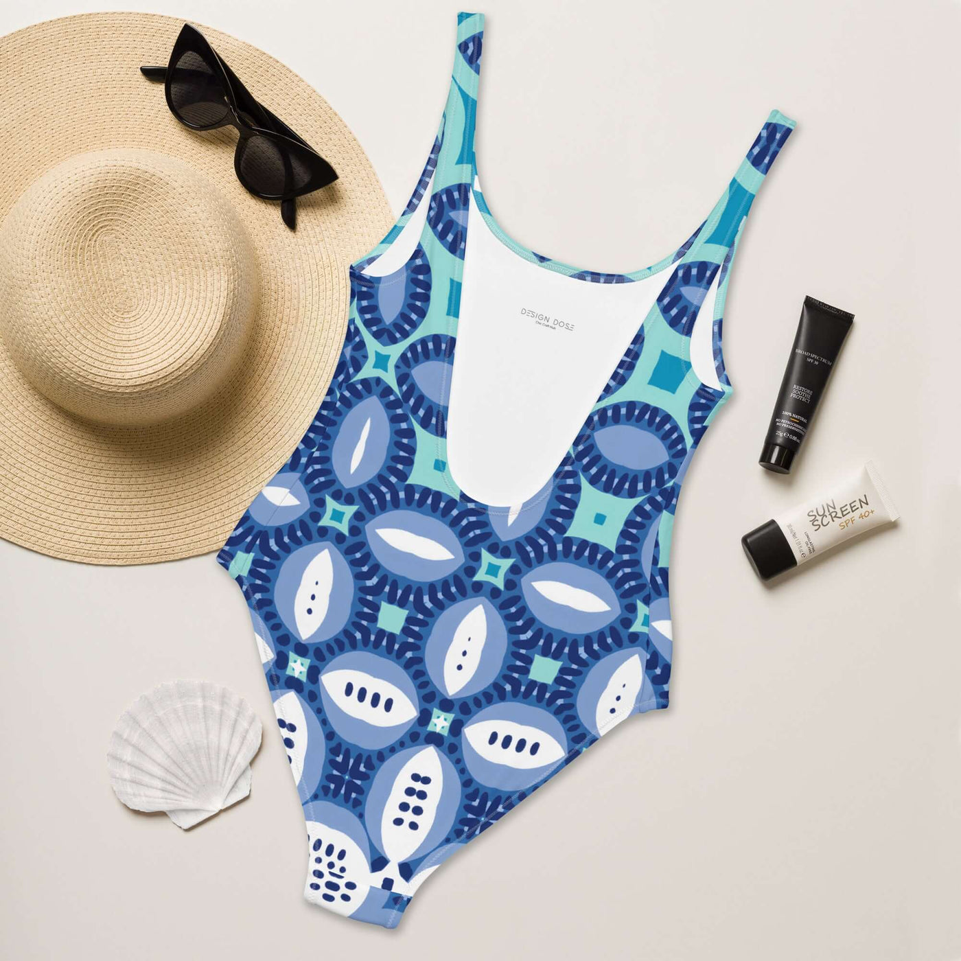 Seaside One-Piece Swimsuit - Stylish & Comfortable at Design Dose