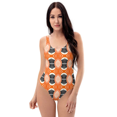 Zen Vibes One-Piece Swimsuit – Stylish & Comfortable at Design Dose