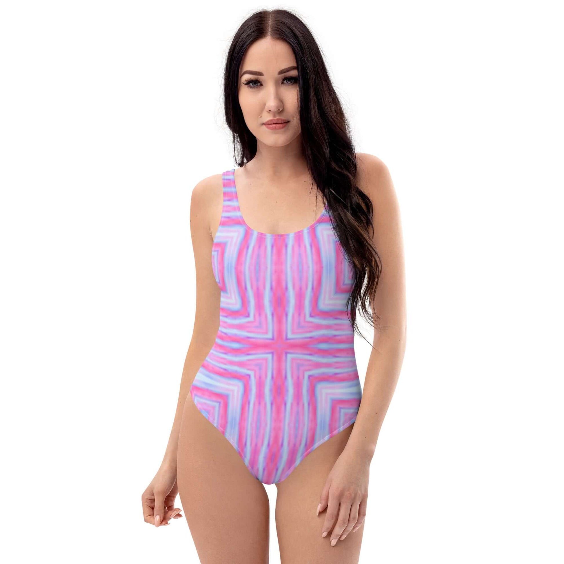 Dream Tiles One-Piece Swimsuit - Stylish Comfort at Design Dose