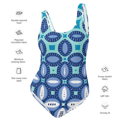 Seaside One-Piece Swimsuit - Stylish & Comfortable at Design Dose