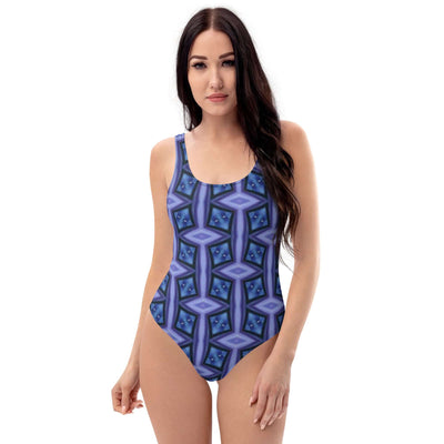 Serene Symmetry One-Piece Swimsuit - Stylish & Comfortable at Design Dose