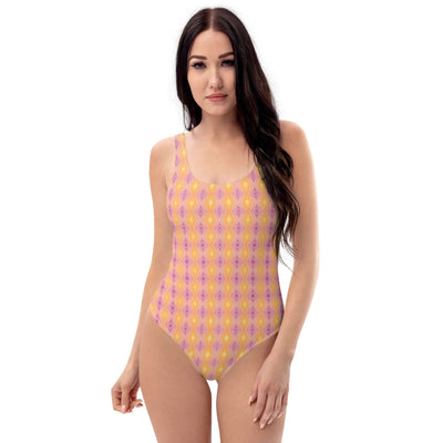 Pink Lemonade One-Piece Swimsuit - Stylish & Trendy at Design Dose