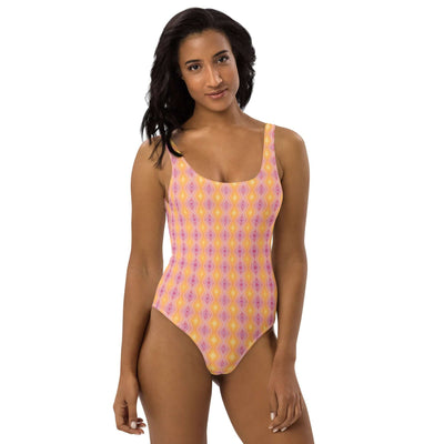 Pink Lemonade One-Piece Swimsuit - Stylish & Trendy at Design Dose