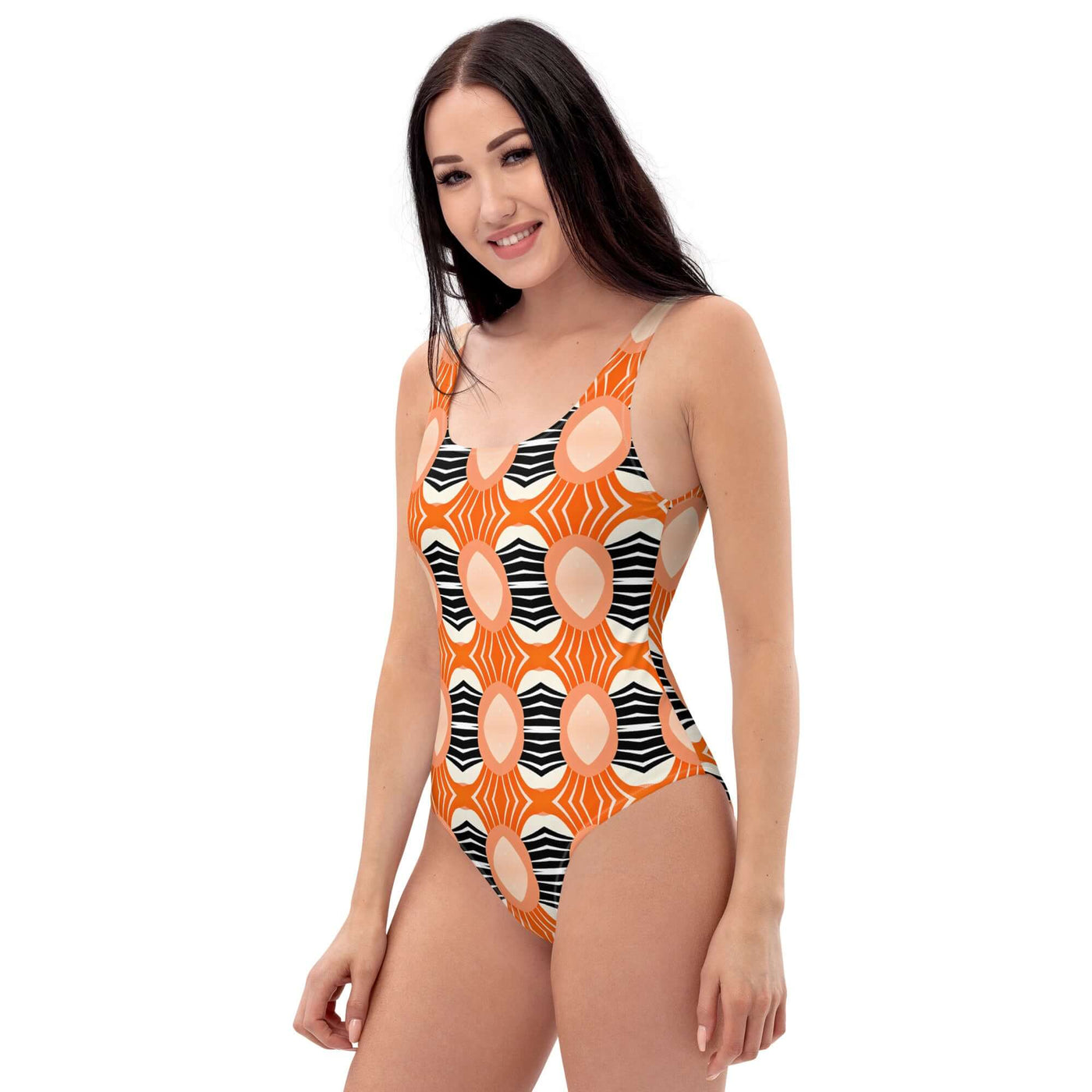 Zen Vibes One-Piece Swimsuit – Stylish & Comfortable at Design Dose