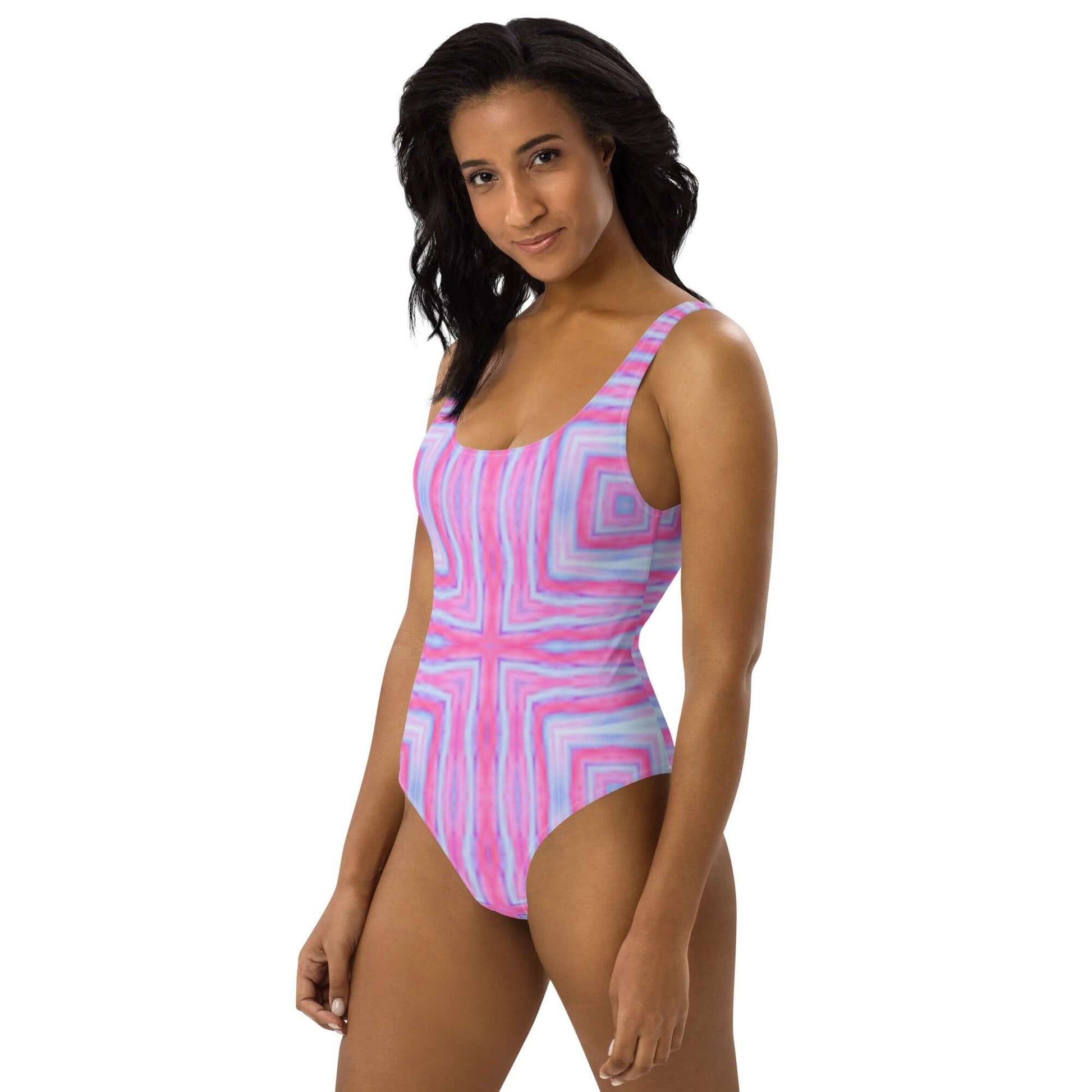 Dream Tiles One-Piece Swimsuit - Stylish Comfort at Design Dose