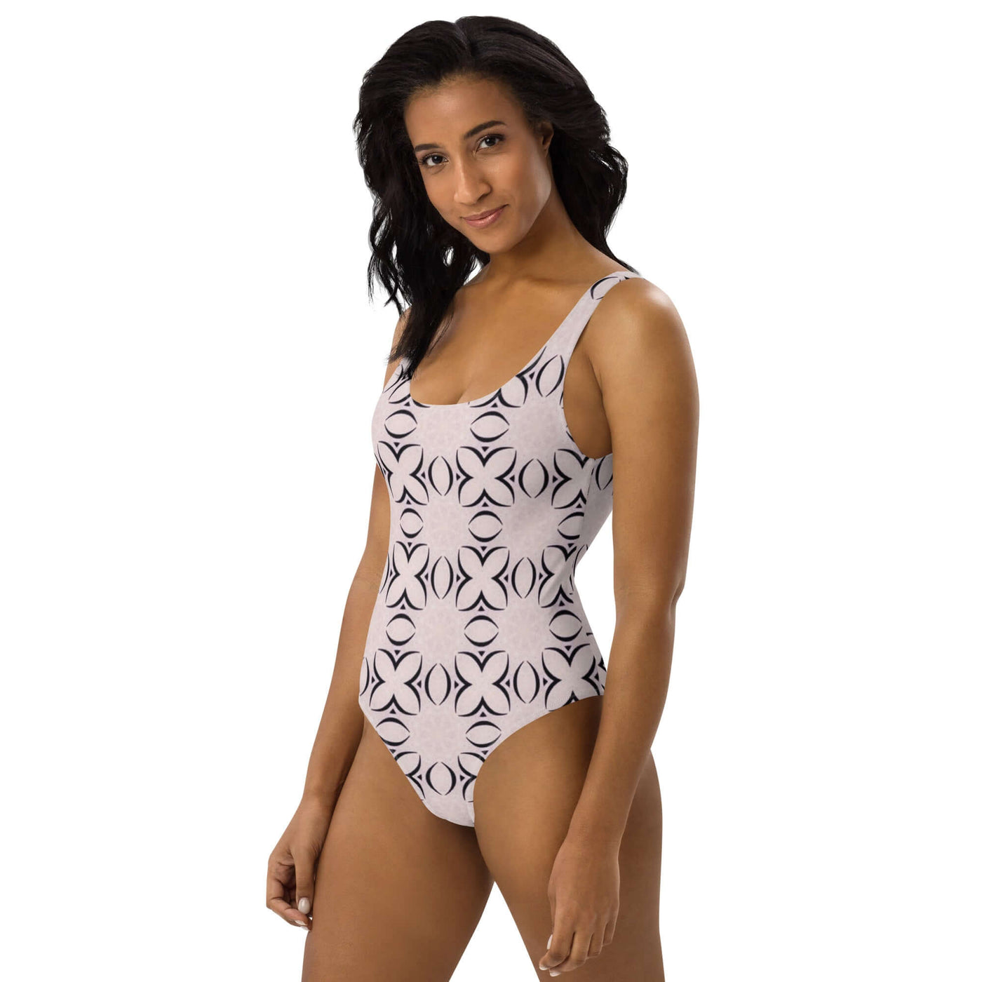 Lucky Flair One-Piece Swimsuit | 4-Way Stretch at Design Dose