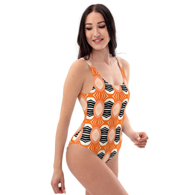 Zen Vibes One-Piece Swimsuit – Stylish & Comfortable at Design Dose