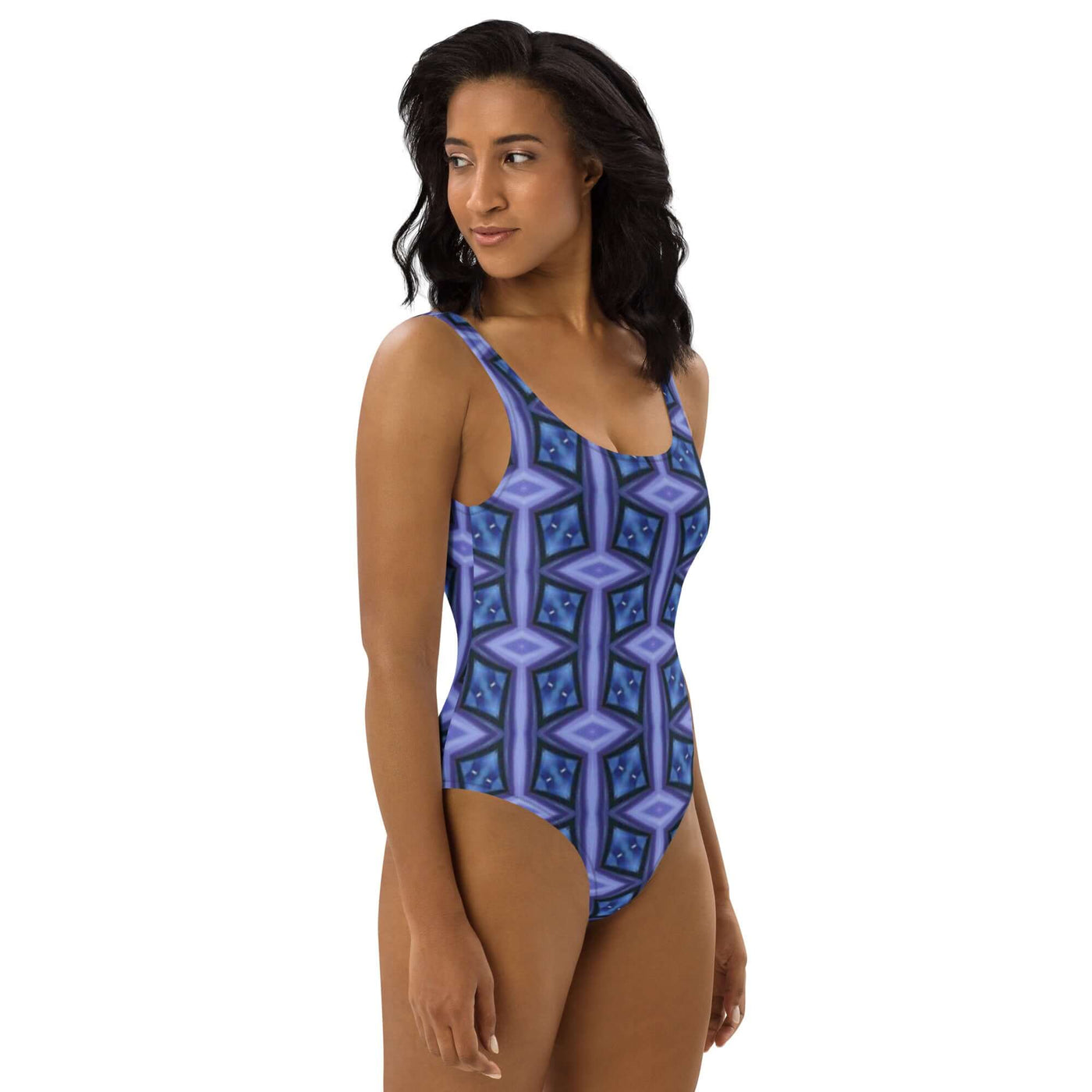 Serene Symmetry One-Piece Swimsuit - Stylish & Comfortable at Design Dose