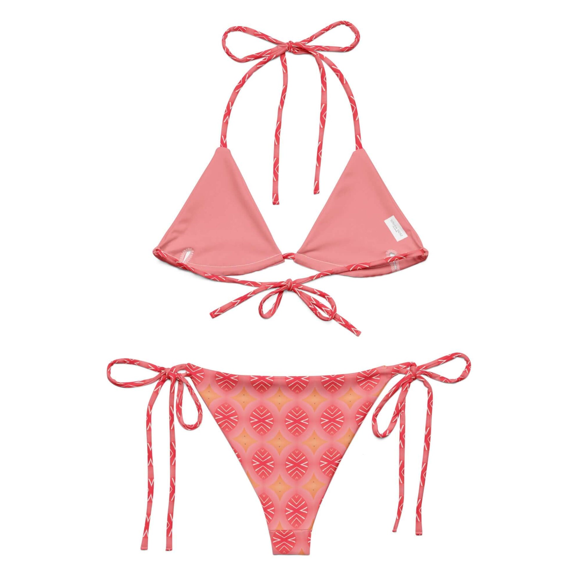 Inner Calm Recycled String Bikini - Soft & Stylish at Design Dose