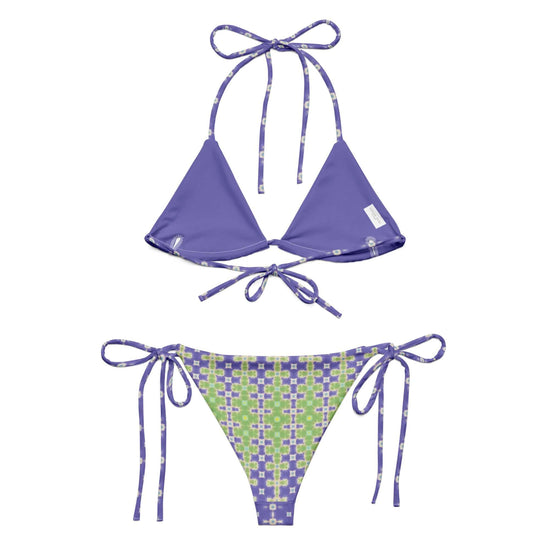 Lavender Haze Stylish Recycled Bikini at Design Dose