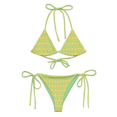 Lemon Fizz Print Bikini - Stylish & Trendy Swimwear at Design Dose