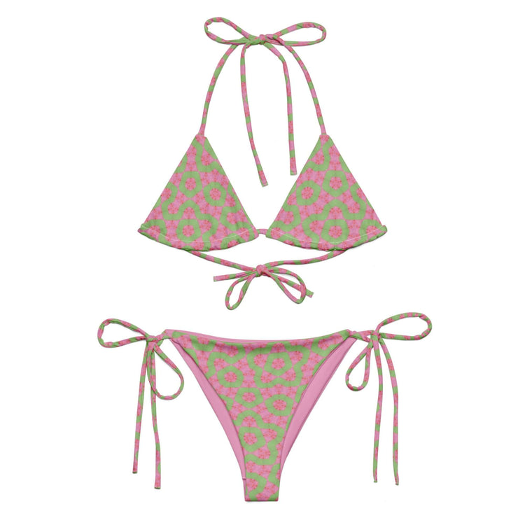 Stylish Flamingo Breeze Recycled Bikini at Design Dose