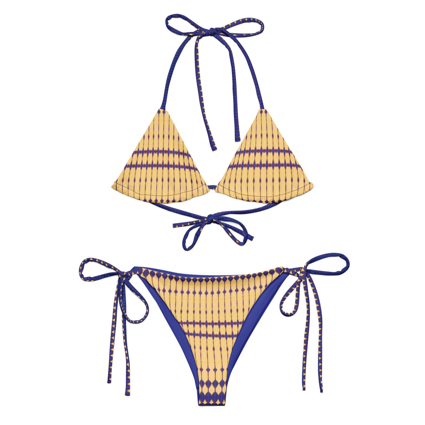 Bold Beads Recycled String Bikini - Trendy & Stylish at Design Dose