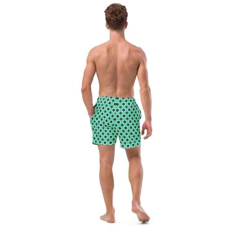 Minted Echoes Stylish Recycled Swim Trunks at Design Dose