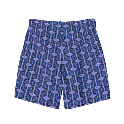 Serene Symmetry Recycled Swim Trunks | Stylish and Comfy at Design Dose