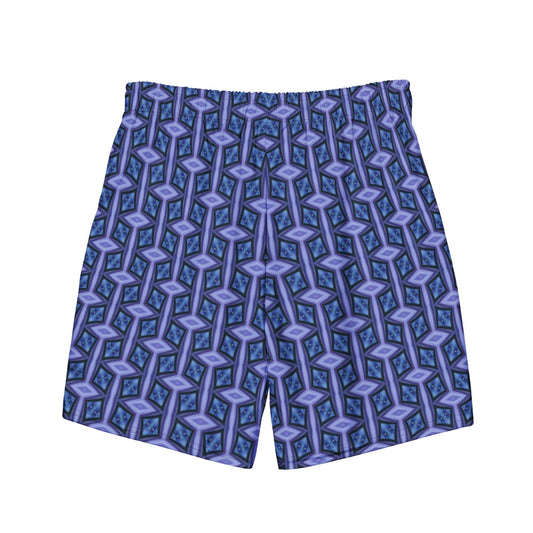 Serene Symmetry Recycled Swim Trunks | Stylish and Comfy at Design Dose