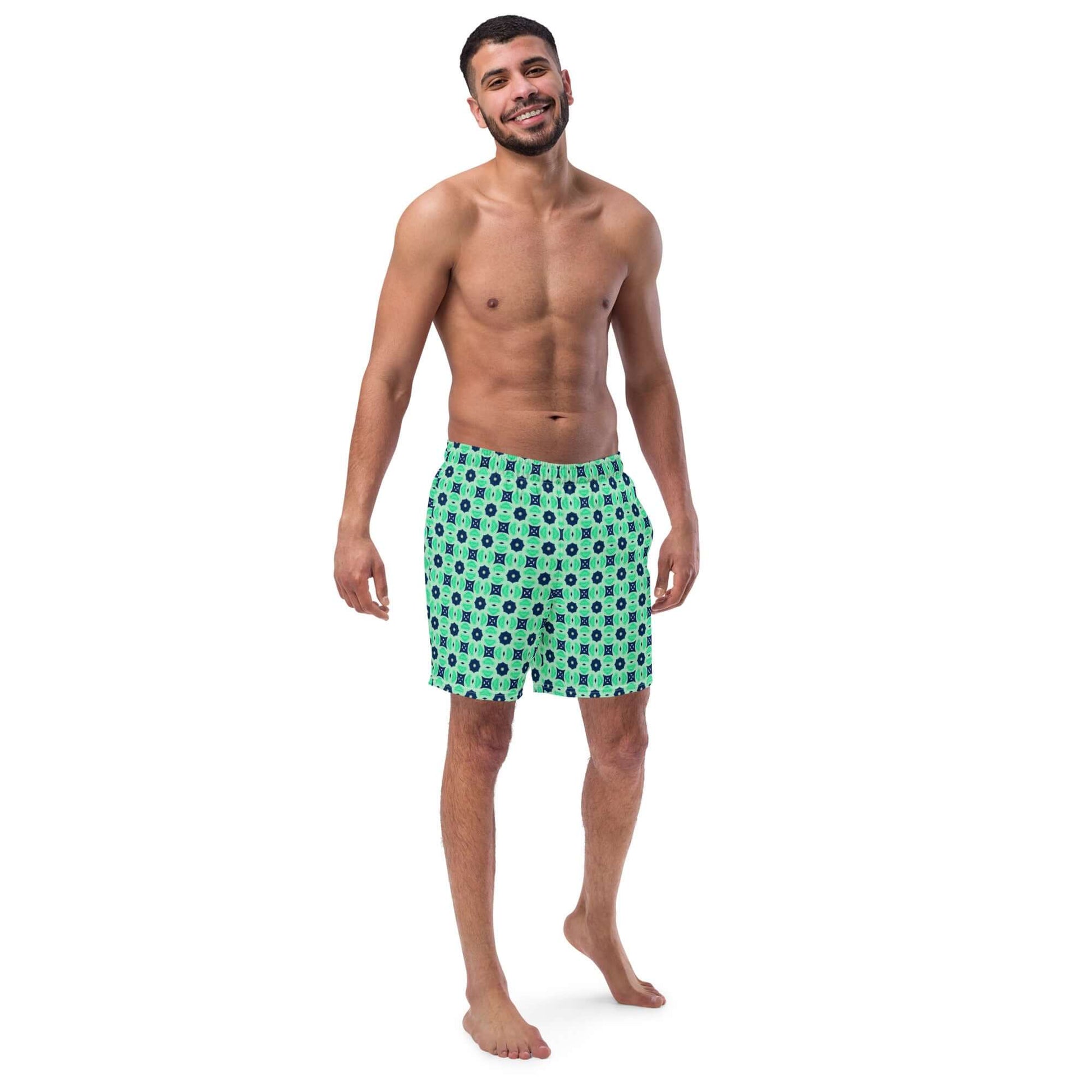 Minted Echoes Stylish Recycled Swim Trunks at Design Dose